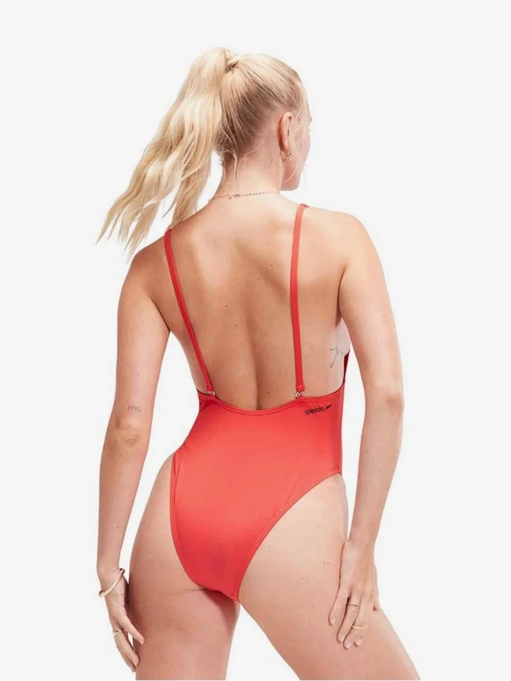 Speedo Solid Convertible Colour One Piece
Swimsuit Red Women Large GUC - Picture 2 of 6